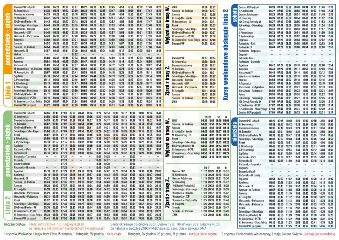 Rozkład jazdy 708 w Bytomiu – godziny odjazdów i przystanki, które musisz znać