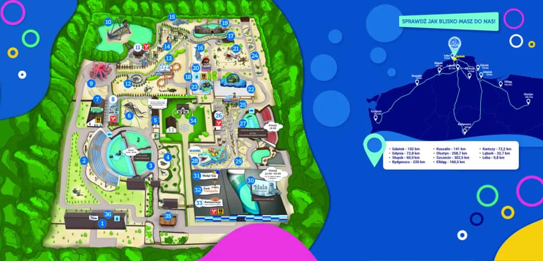 Fokarium w Sea Park Sarbsk - największy oceanarium w Polsce