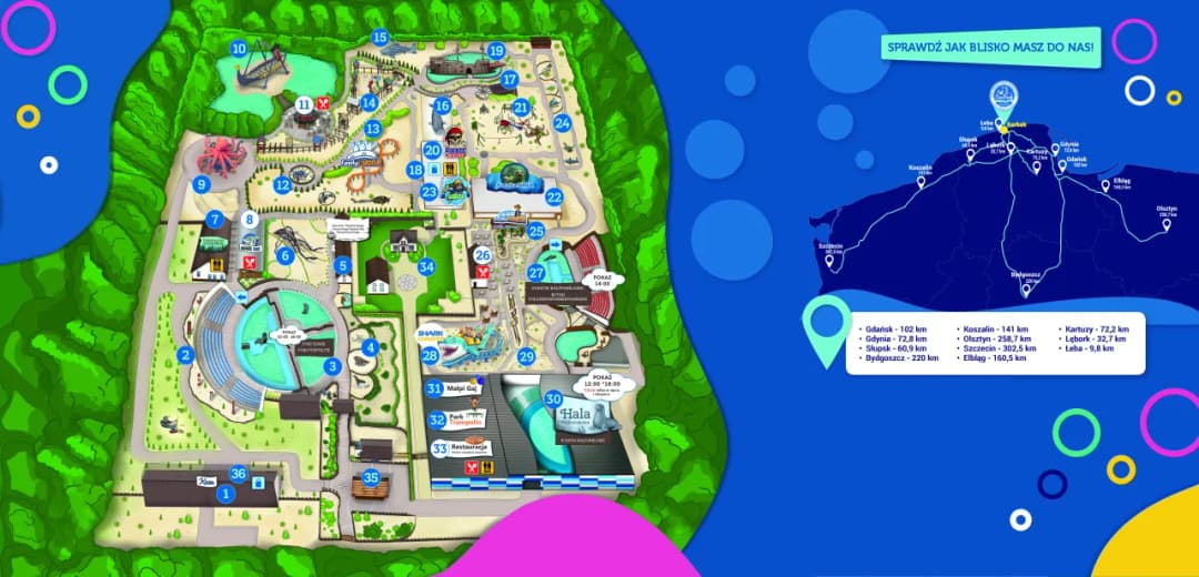 Fokarium w Sea Park Sarbsk - największy oceanarium w Polsce