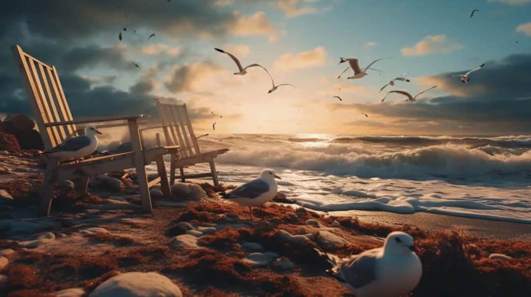 Gdzie śpią mewy nad morzem? Odkryj ich tajemnicze miejsca odpoczynku